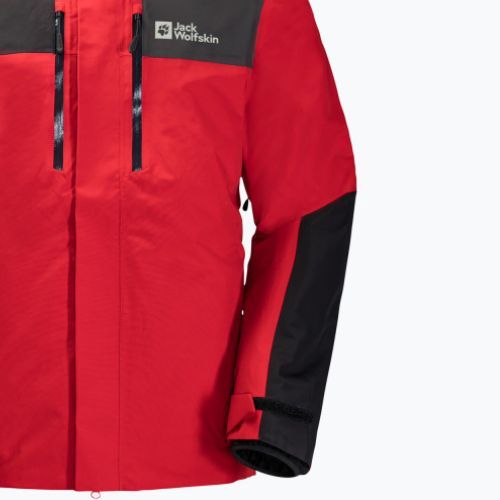 Jack Wolfskin férfi Jasper esőkabát piros 1115261_2206_002