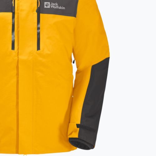 Jack Wolfskin férfi Jasper esőkabát sárga 1115261_3802_002