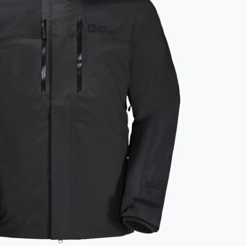 Jack Wolfskin férfi Jasper esőkabát fekete 1115261_6000_006