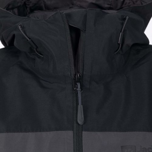 Jack Wolfskin férfi esőkabát Glaabach szürke-fekete 1115291_6000_006