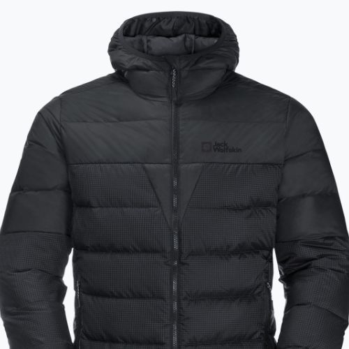 Jack Wolfskin férfi pehelypaplan Dna Tundra Down Hoody fekete 1206612_6350_006
