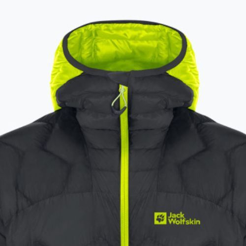 Jack Wolfskin férfi Alpspitze Down Hoody szürke 1206771_6350 sí kabát