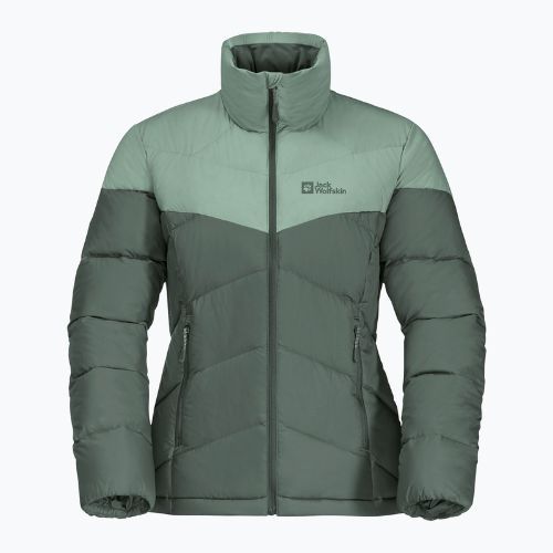 Jack Wolfskin női pehelykabát Herzberg Down zöld 1207131_4311