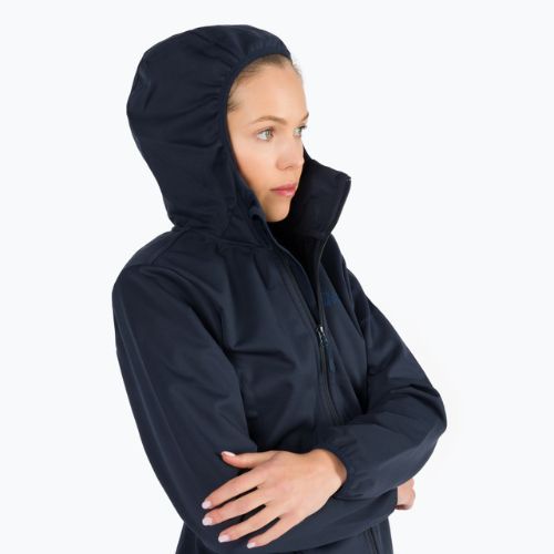 Jack Wolfskin női softshell dzseki Windhain Hoody navy blue 1307481_1010