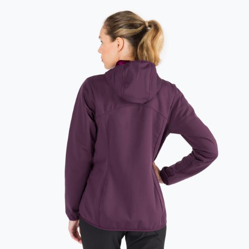 Jack Wolfskin női softshell kabát Windhain Hoody lila 1307481