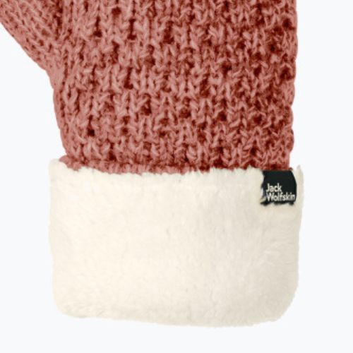 Jack Wolfskin női téli kesztyű Highloft Knit piros 1908001_3067_003