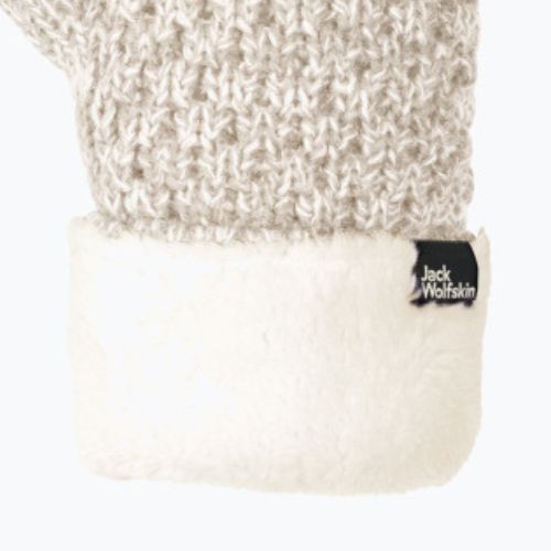 Jack Wolfskin női téli kesztyű Highloft Knit bézs 1908001_5062_003