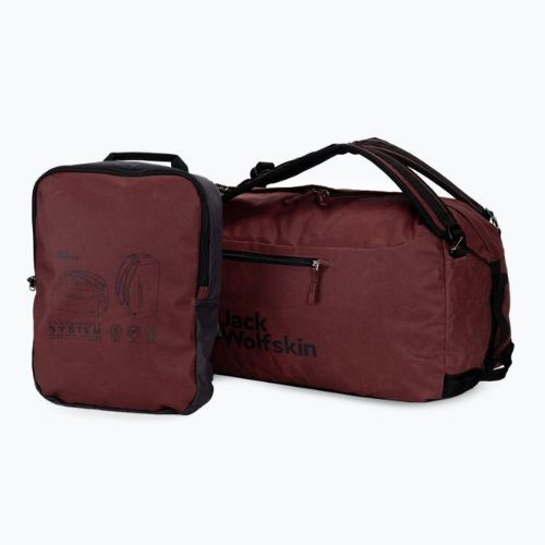 Jack Wolfskin Traveltopia Duffle 45 l bordó 2010801_2185 utazótáska