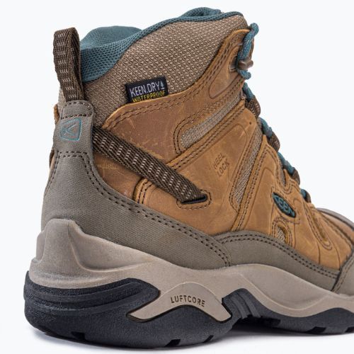 Női túrabakancs KEEN Circadia Mid Wp barna 1026764