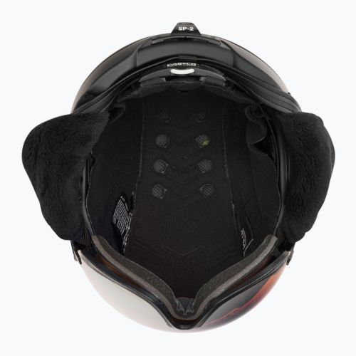 CASCO síbukósisak SP-2 Carbonic Visor fekete 07.3732