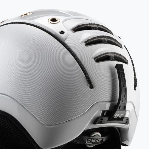 CASCO síbukósisak SP-2 Carbonic Visor fehér 07.3737