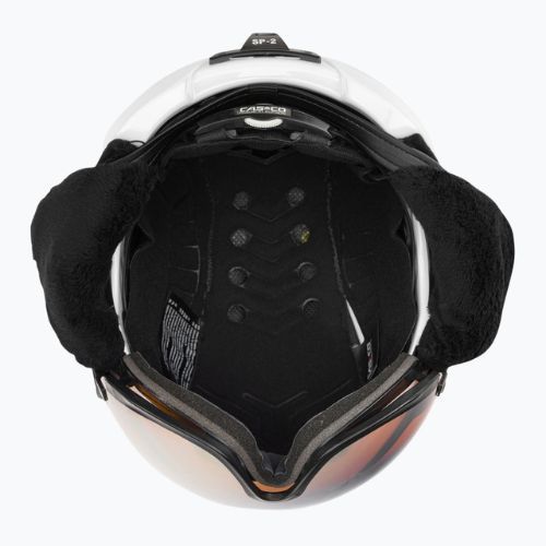 CASCO síbukósisak SP-2 Carbonic Visor fehér 07.3737