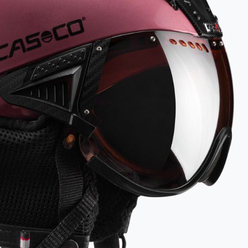 CASCO síbukósisak SP-2 Carbonic Visor rózsaszín 07.3736