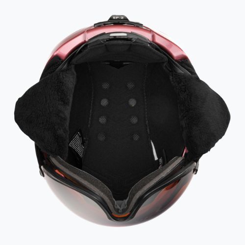 CASCO síbukósisak SP-2 Carbonic Visor rózsaszín 07.3736