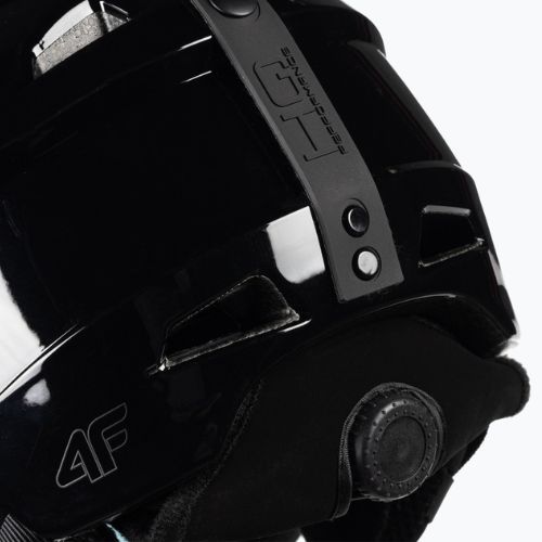 Női síbukósisak 4F KSD001 20S fekete H4Z22-KSD001