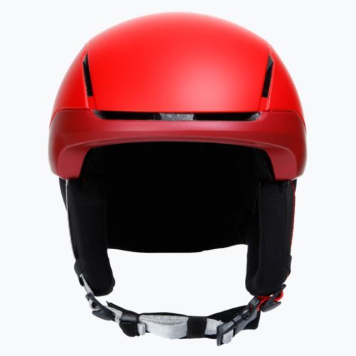 Gyermek síbukósisakok Dainese Scarabeo Elemento metallic red/white logo