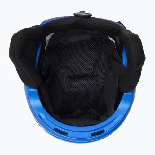 Gyermek síbukósisakok Dainese Scarabeo Elemento metallic blue
