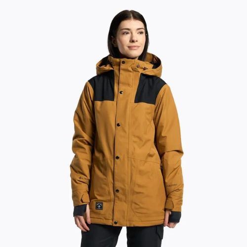 Női snowboard dzseki Volcom Ell Ins Gore-Tex Caramel H0452302