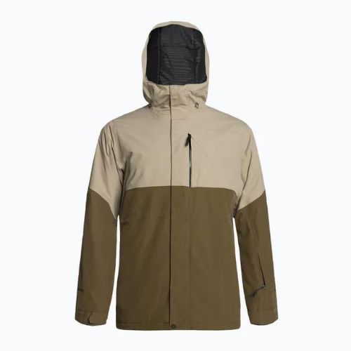 Férfi Volcom L Ins Gore-Tex barna és bézs snowboard kabát G0452302