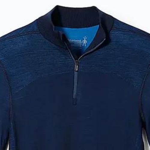 Férfi Smartwool Intraknit Merino 200 1/4 Zip thermo póló tengerészkék 16260