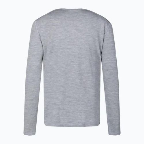 Férfi termoaktív pulóver Smartwool Merino 250 Baselayer Crew Boxed világosszürke melírozott
