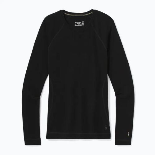 Női termoaktív pulóver Smartwool Merino 250 Baselayer Crew Boxed fekete