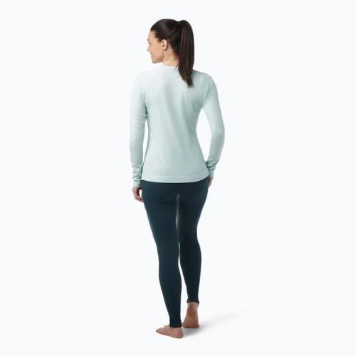 Női Smartwool Merino 250 Baselayer Crew dobozos türkizkék termál póló 16370