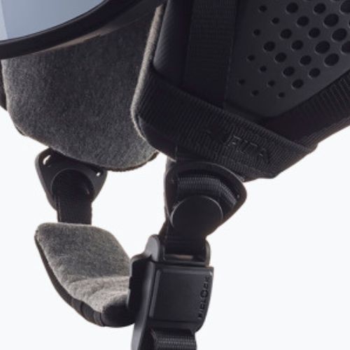 Sí sisak Alpina Alto V black matte