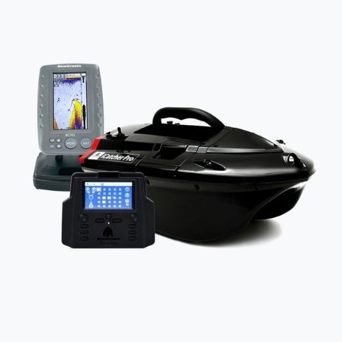 BearCreeks iPilot40 csali csónak GPS autopilot rendszerrel + BC202 halradar fekete IPILOT40.BLACK