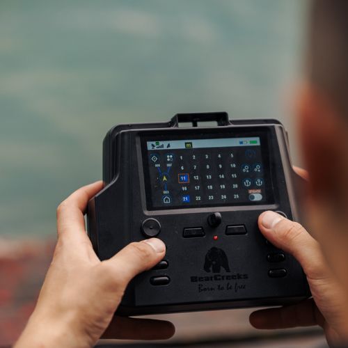 BearCreeks iPilot40 csónak GPS autopilot rendszerrel + BC202 camou halradar IPILOT40.CAMOU