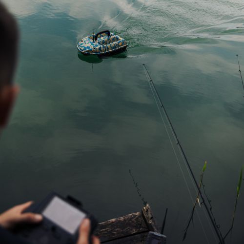 BearCreeks iPilot50 Camo csali csónak GPS autopilot rendszerrel + echosounder BC202 camou IPILOT50.CAMOU