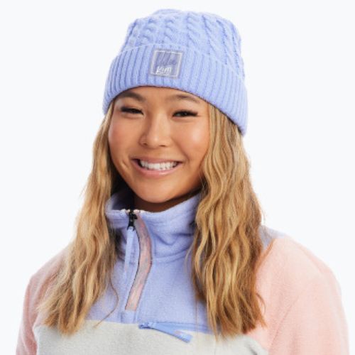 Női snowboard pulóver ROXY Chloe Kim Layer 2021 heather grey