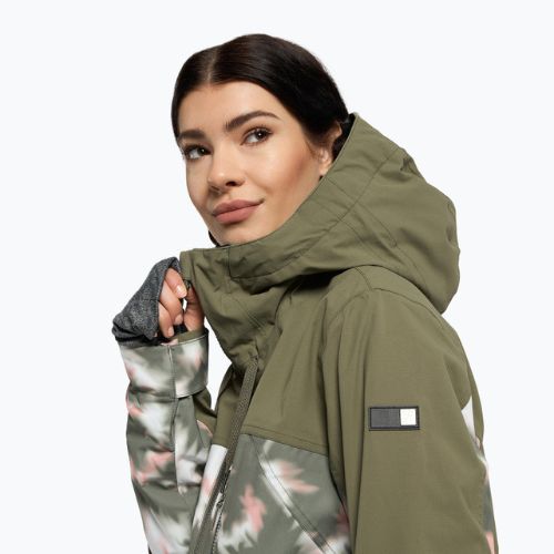 Női snowboard kabát ROXY Stated 2021 deep lichen green nimal