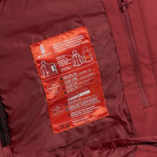 Női snowboard kabát ROXY Stated Warmlink 2021 brick red