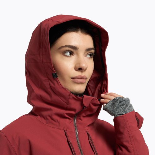 Női snowboard kabát ROXY Stated Warmlink 2021 brick red