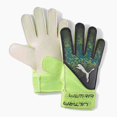 Puma Ultra Grip 4 RC kapuskesztyű fekete-zöld 04181701