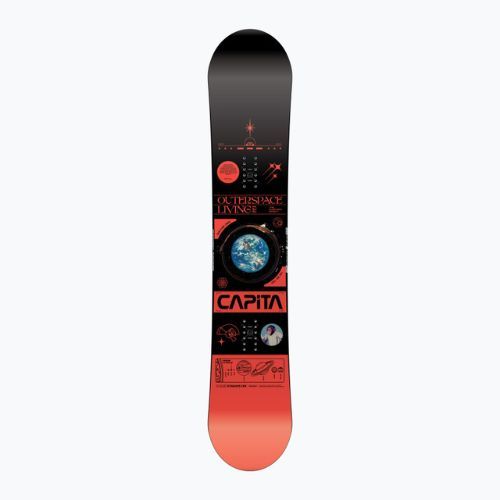 Férfi CAPiTA Outerspace Living snowboard piros 1221109