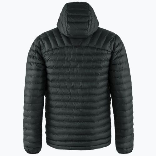 Férfi Fjällräven Expedition Latt Hoodie pehelypaplan kabát fekete F86119