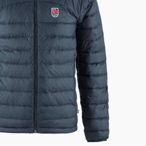 Férfi Fjällräven Expedition Pack Down kapucnis dzseki Navy kék F86121 pehelykabát