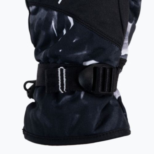 Női snowboard kesztyű ROXY Jetty 2021 true black future flower