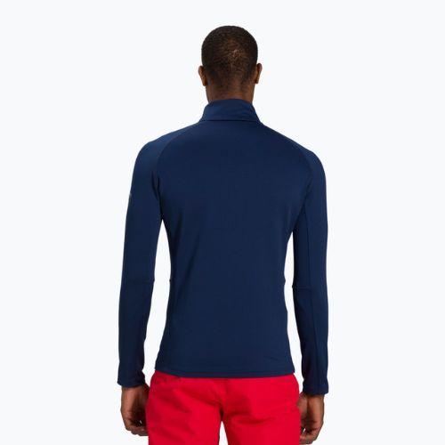 Férfi termikus pulóver Rossignol Classique 1/2 Zip navy