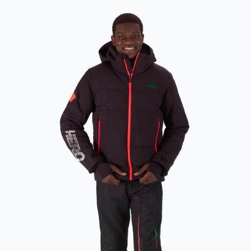 Férfi sí kabát Rossignol Hero Depart black/red