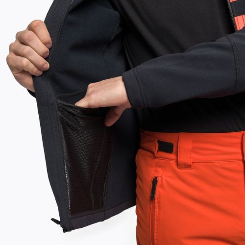 Férfi sí pulóver Rossignol Hero Clim black/red