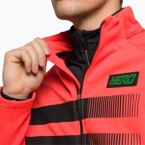 Férfi sí pulóver Rossignol Hero Clim red/black