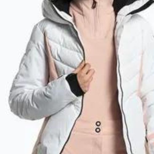Női sí kabát Rossignol Courbe Optic white