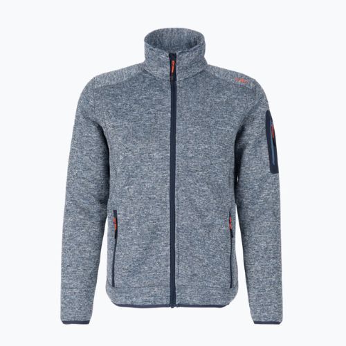 Férfi CMP kék fleece pulóver 3H60747N/05MM
