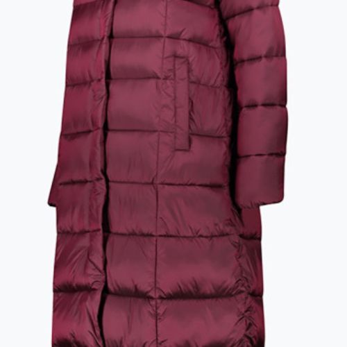 Női CMP Coat Fix Hood Down kabát Maroon 32K3136