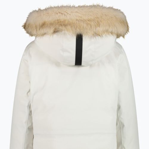 Női CMP Parka Zip kapucnis esőkabát fehér 32K3206F