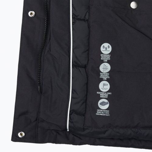 Női CMP Parka Zip Hood esőkabát fekete 32K3206F 32K3206F