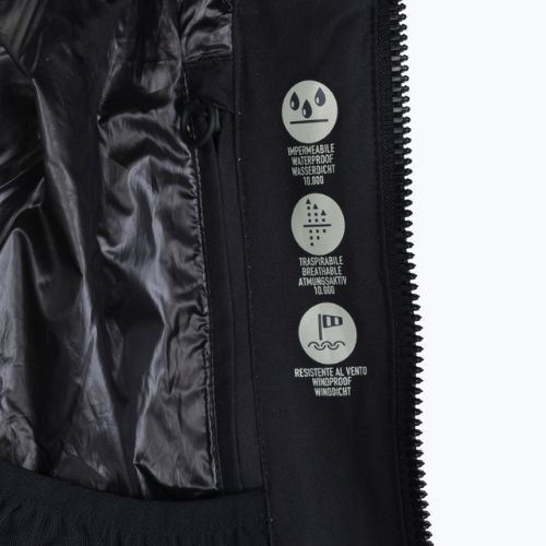 Női CMP Fix kapucnis pehelypaplan kabát fekete 32W0266